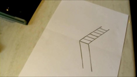 Как нарисовать 3d рисунок на бумаге карандашом 3